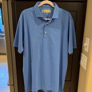 Donald Ross Men's Classic Blue Polo Shirt! New without tags